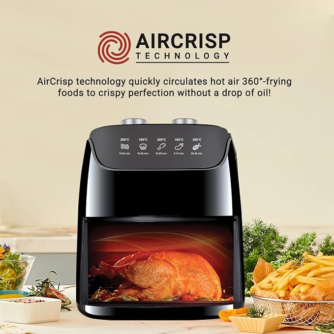 INALSA Air Fryer 1400W with 4.2 Liter Capacity