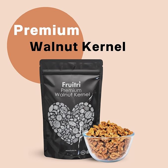 1 Kg Broken walnuts without shell | Akhrot Giri | No Shells, All Flavor | Perfect for Snacking & Baking | Walnut kernels dry fruit value pack