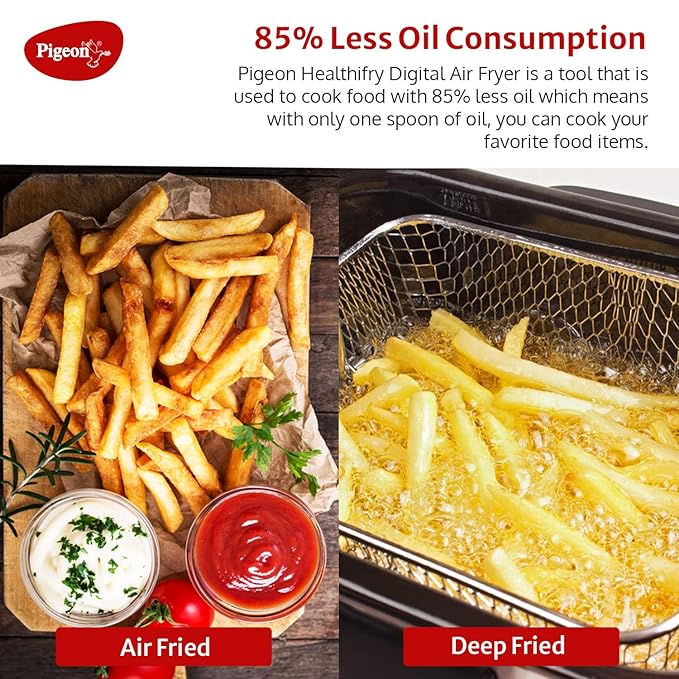Pigeon Healthifry Digital Air Fryer, 360