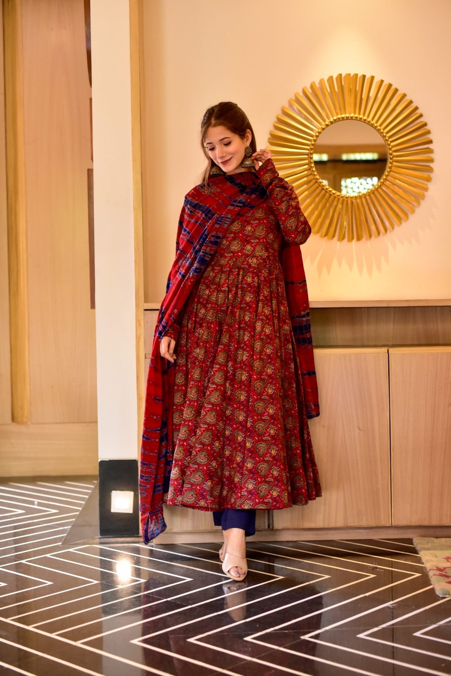 nazmeen cotton suit set