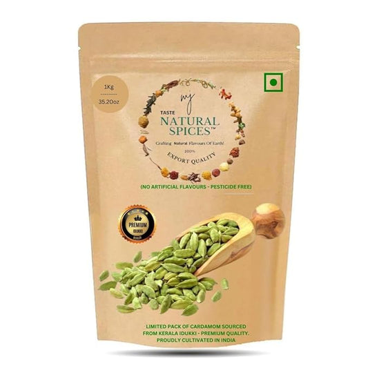1Kg MJ TASTE NATURAL Cardamom | Aromatic Spice for Culinary Excellence